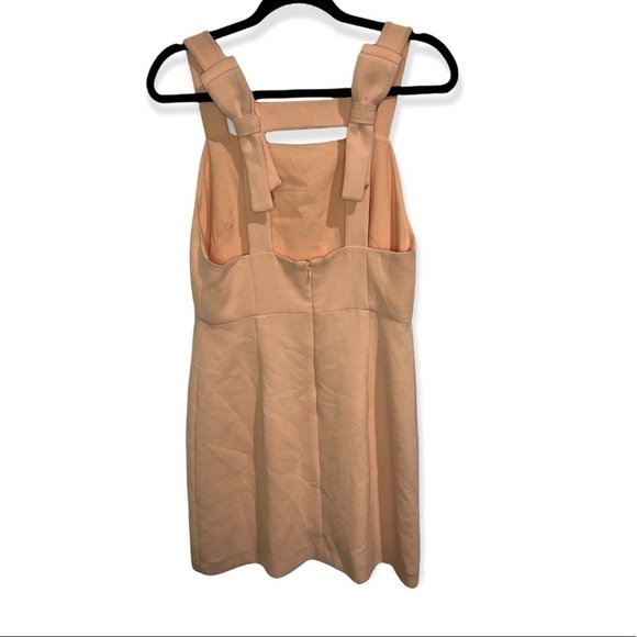 Club Monaco Peach Dellena Dress 10 - Picture 4 of 9